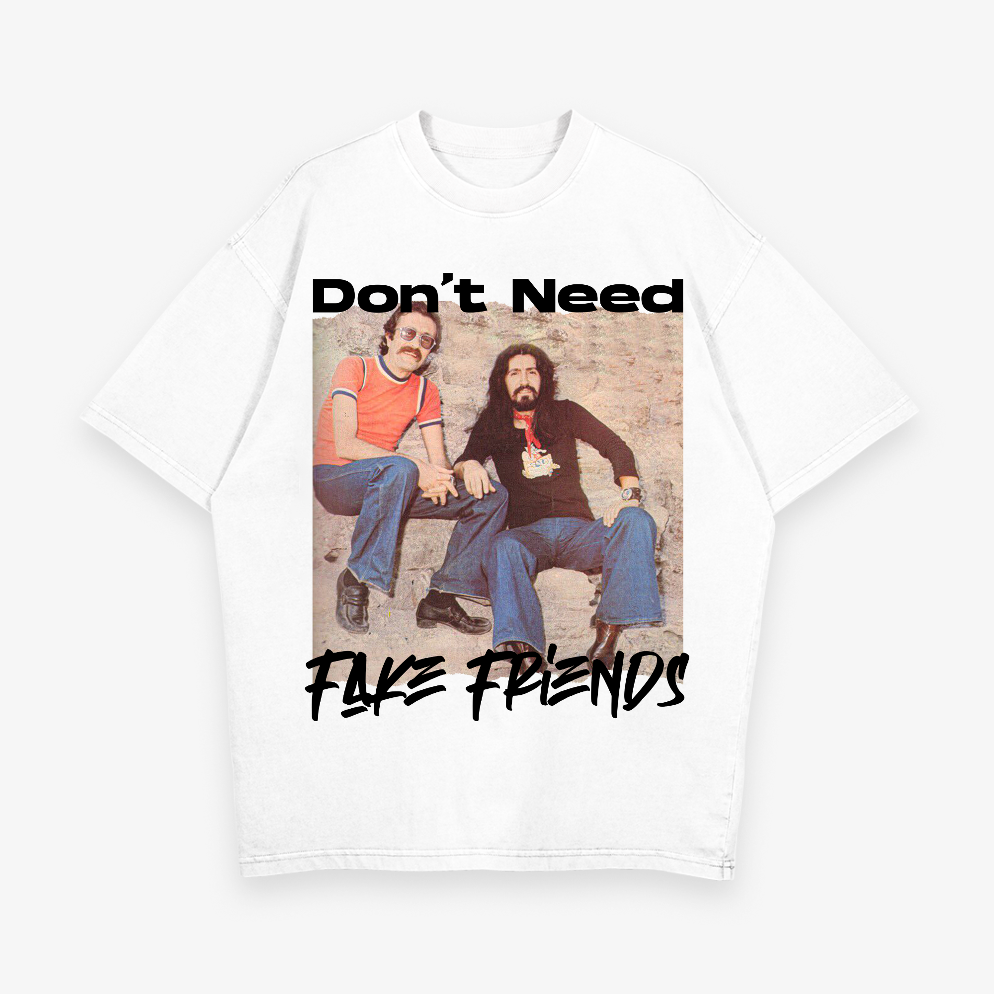 FAKE FRIENDS - HEAVY OVERSIZED T-SHIRT