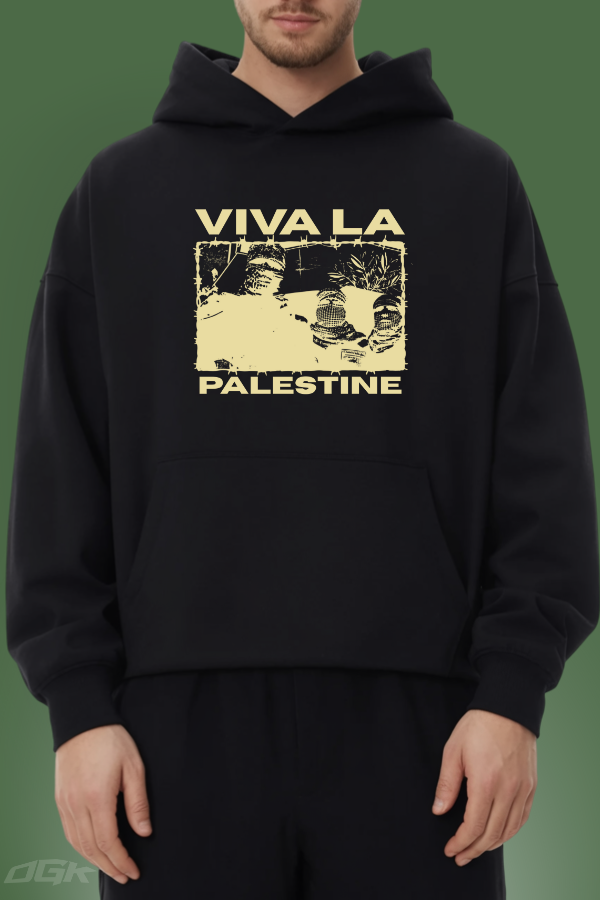 VIVA LA PALESTINE - OVERSIZED HOODIE***