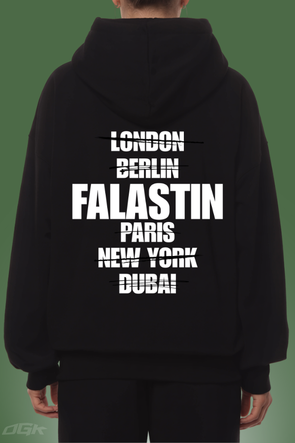 FALASTIN - HEAVY ZIP HOODIE ***