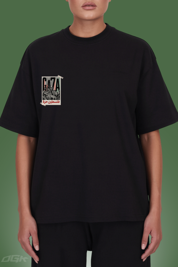 GAZA - OVERSIZED SHIRT***