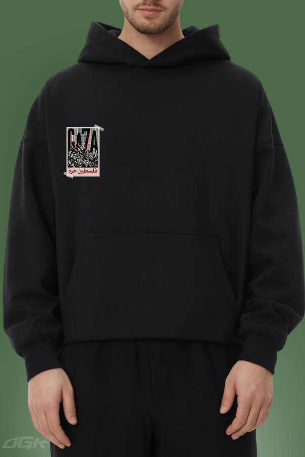 GAZA - OVERSIZED HOODIE***