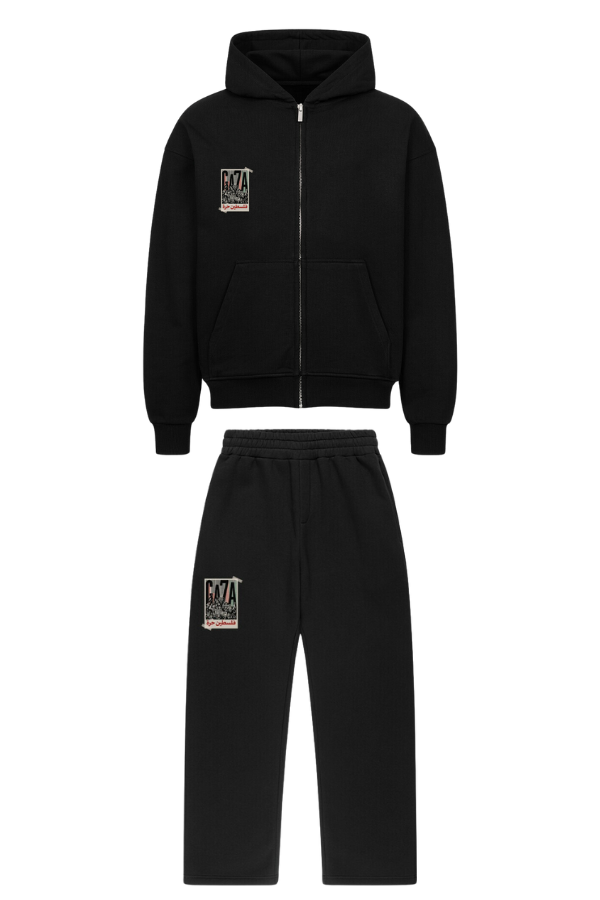GAZA - TRACKSUIT ZIPPER SET***