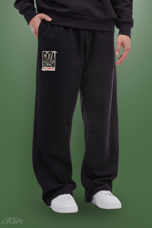 GAZA - HEAVY TRACKPANTS ***