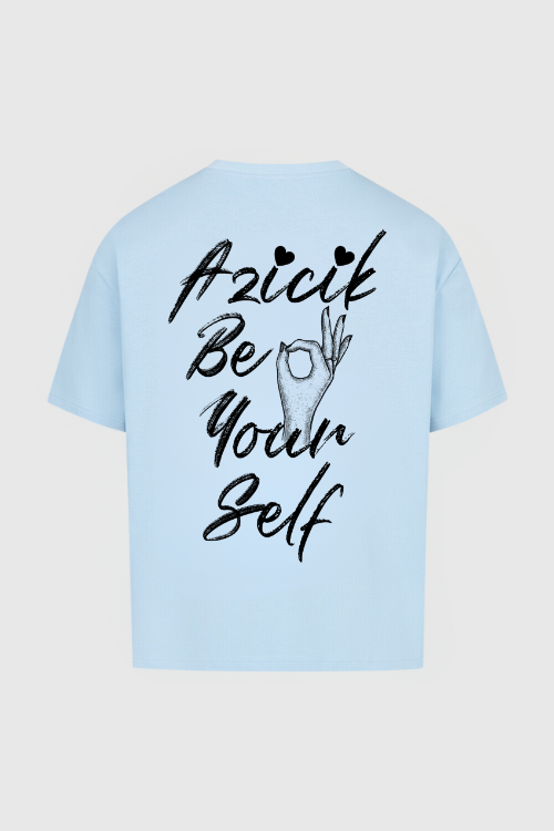 BE YOURSELF - Oversized Shirt