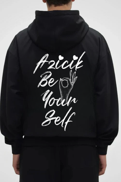 BE YOURSELF  - Oversized Hoodie