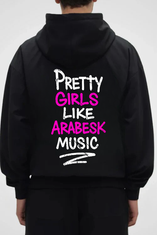 PRETTY GIRLS LIKE ARABESK - Oversized Hoodie