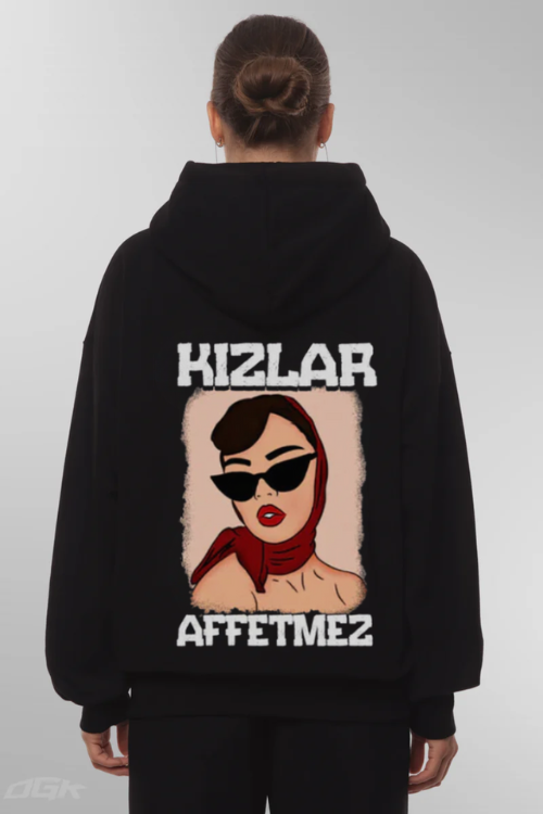 KIZLAR AFFETMEZ - Oversized Hoodie