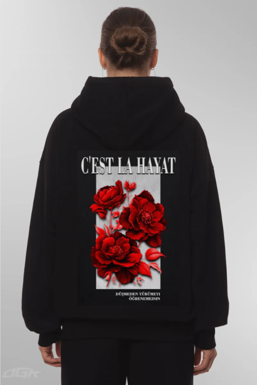 C'EST LA HAYAT - Oversized Hoodie