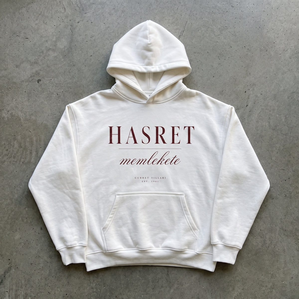 HASRET MEMLEKETE - OVERSIZED HOODIE