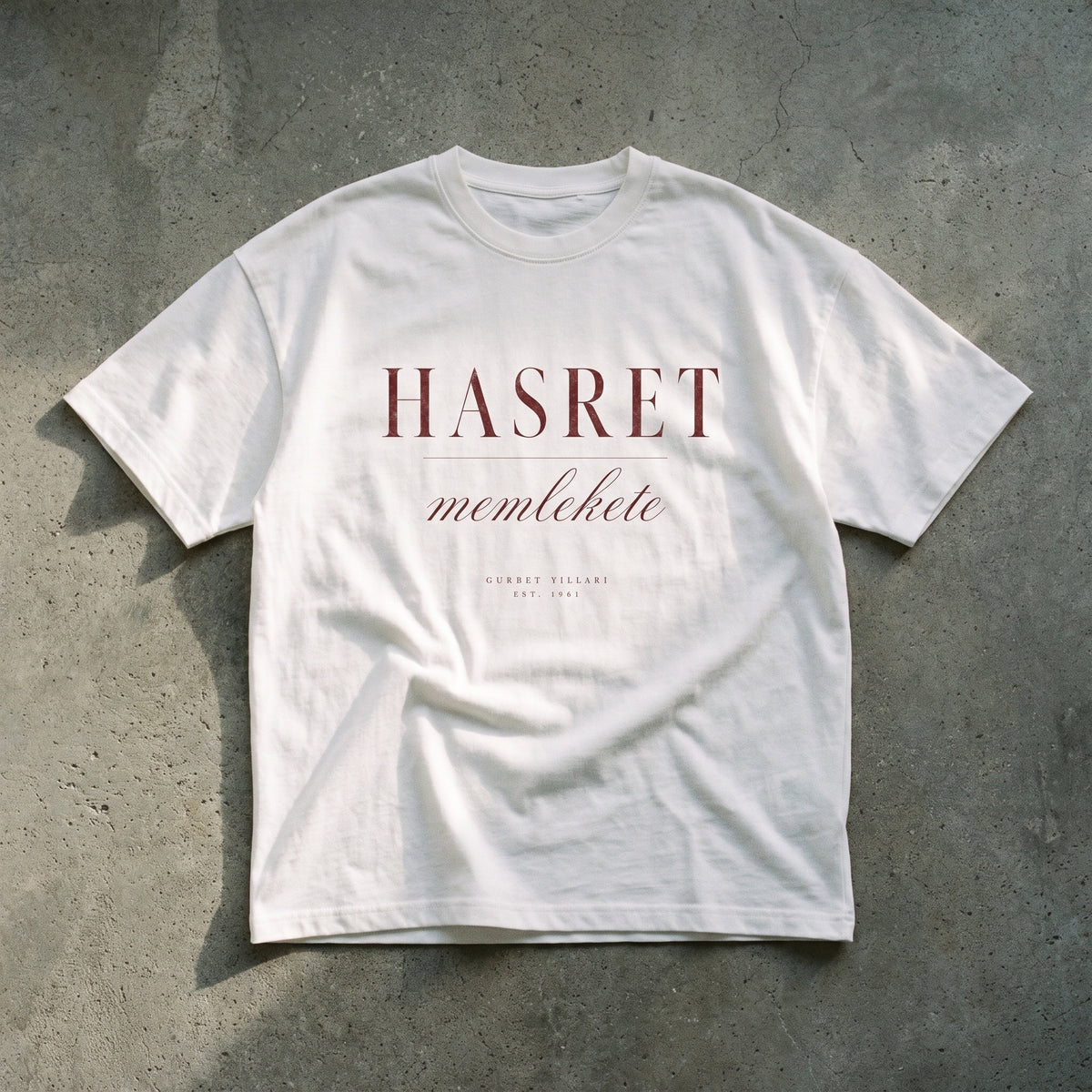 HASRET MEMLEKETE - OVERSIZED SHIRT