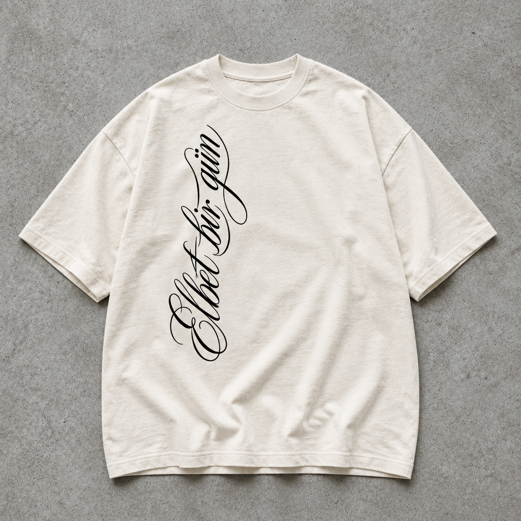ELBET BIR GÜN - OVERSIZED SHIRT