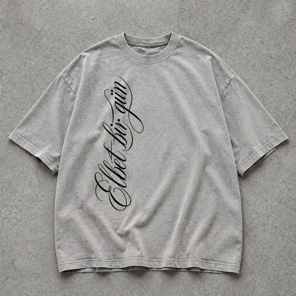 ELBET BIR GÜN - OVERSIZED SHIRT