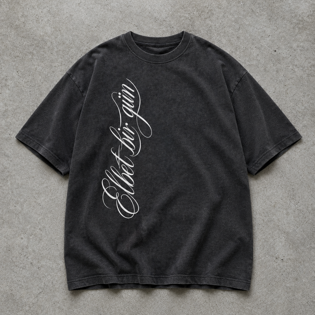 ELBET BIR GÜN - OVERSIZED SHIRT