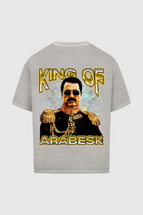 KING OF ARABESK -  Oversized Shirt