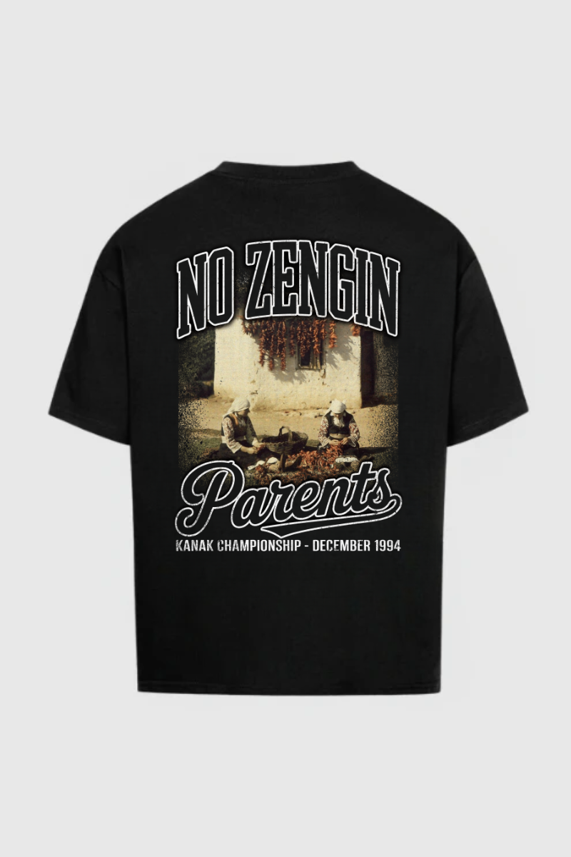 NO ZENGIN PARENTS - Oversized Shirt