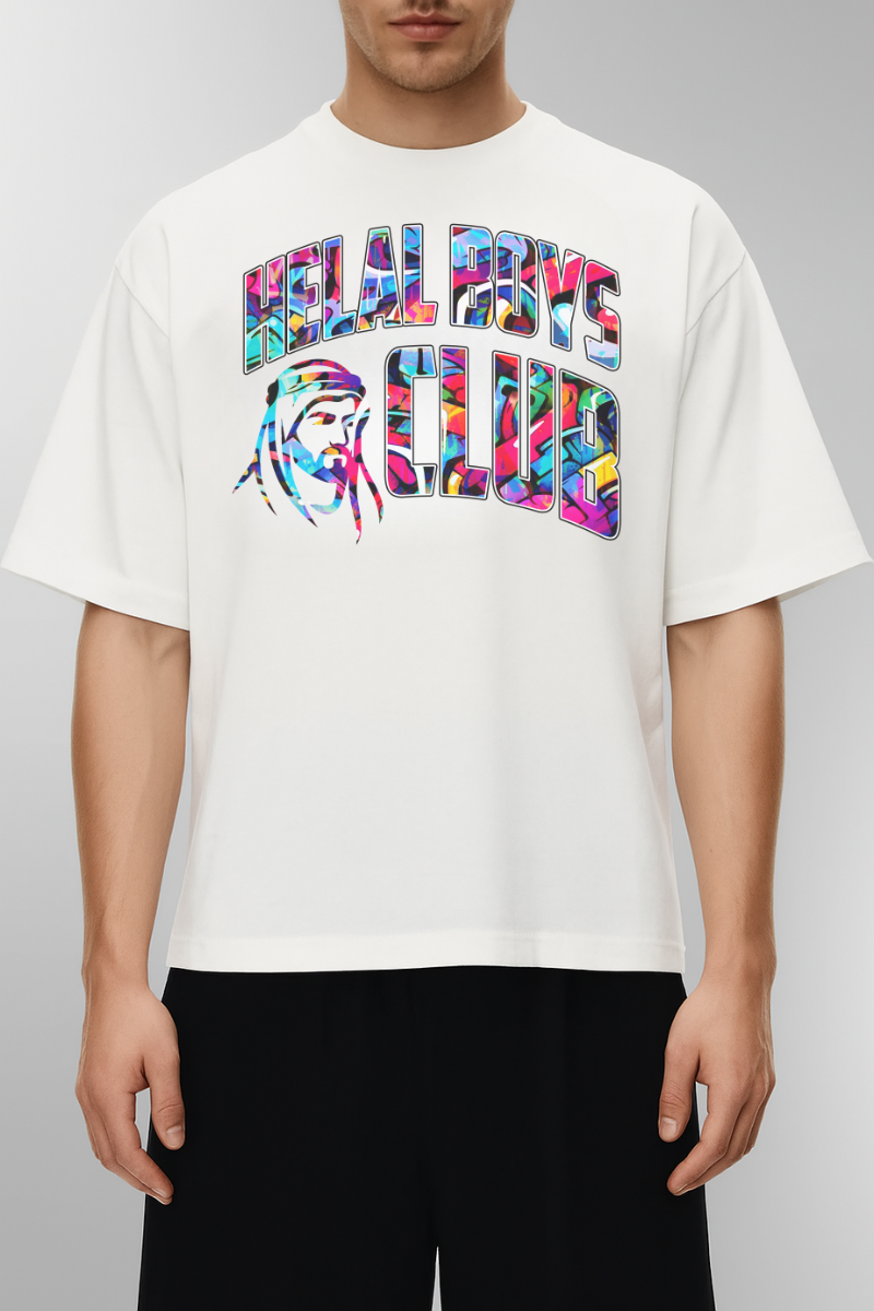 HELAL BOYS CLUB COLOR - Oversized Shirt