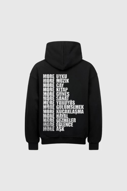 MORE - Oversized Hoodie