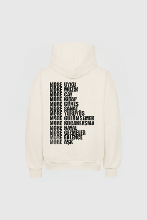 MORE - Oversized Hoodie