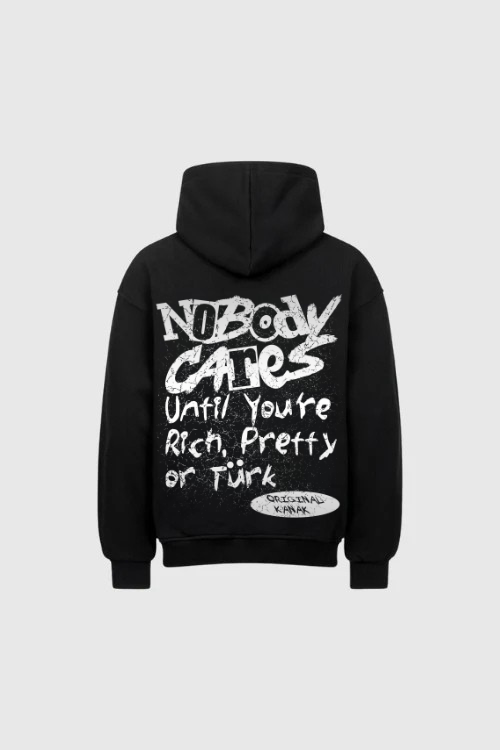 NOBODY CARES -  Oversized Hoodie