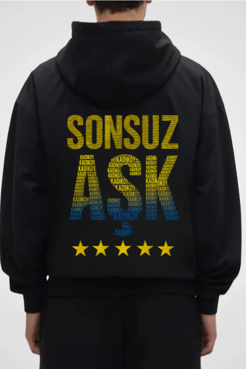 FB Sonsuz Ask - Oversized Hoodie