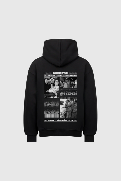 Gurbetçi - Oversized Hoodie