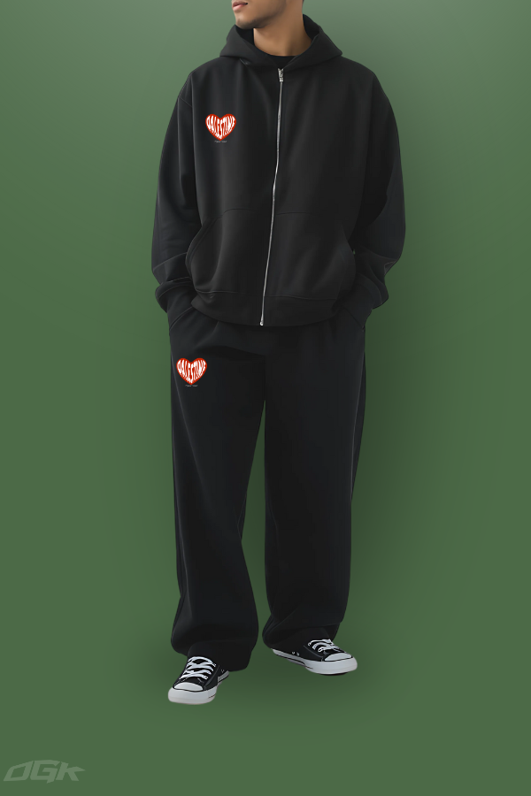 HEART FOR PALESTINE - TRACKSUIT ZIPPER SET***
