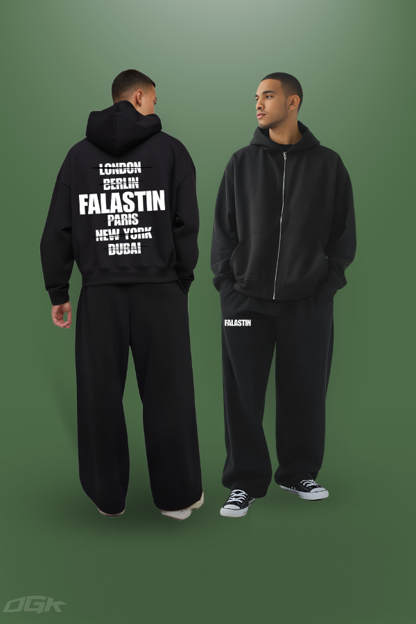 FALASTIN - TRACKSUIT ZIPPER SET***