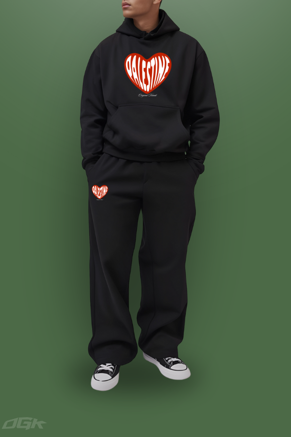 HEART FOR PALESTINE - TRACKSUIT SET***