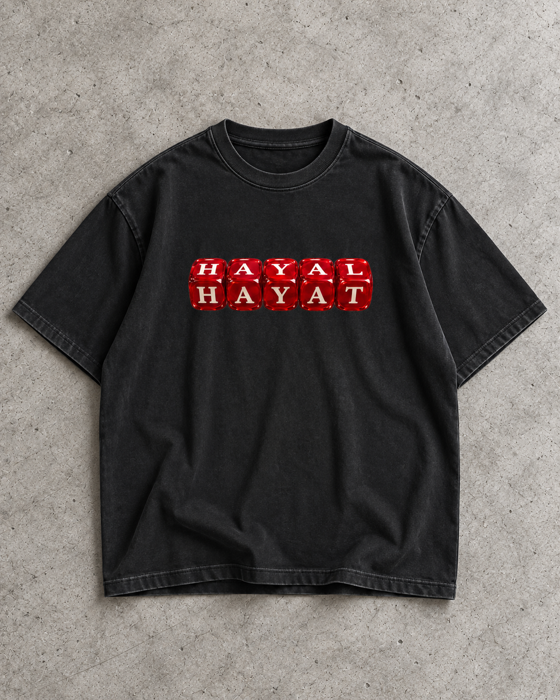 HAYAL VE HAYAT - OVERSIZED SHIRT