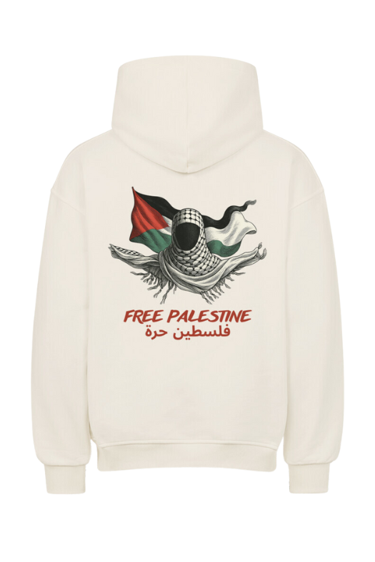 FREE PALESTINE/ فلسطين حرة - OVERSIZED HOODIE***