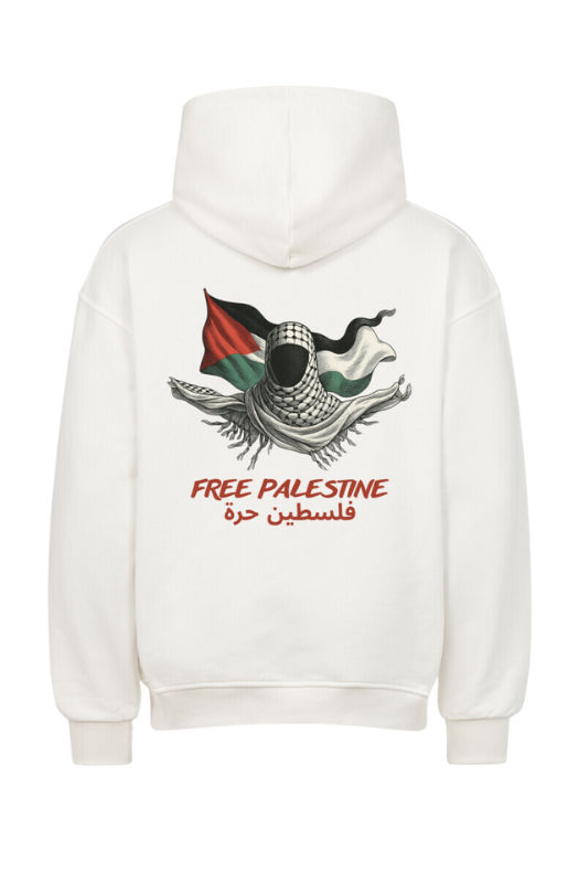 FREE PALESTINE/ فلسطين حرة - OVERSIZED HOODIE***