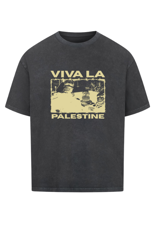 VIVA LA PALESTINE - OVERSIZED SHIRT***