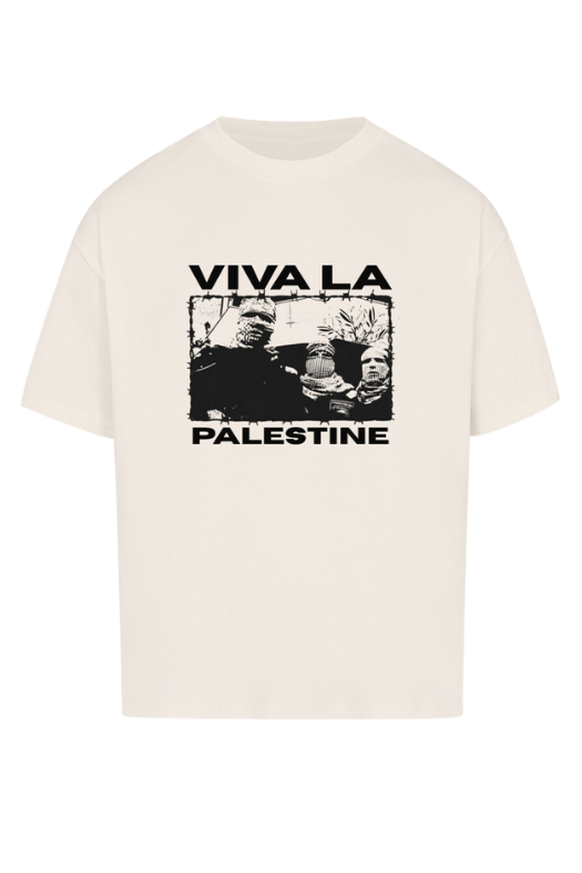 VIVA LA PALESTINE - OVERSIZED SHIRT***
