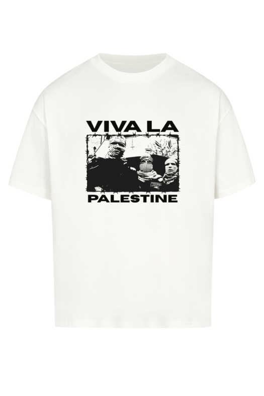VIVA LA PALESTINE - OVERSIZED SHIRT***