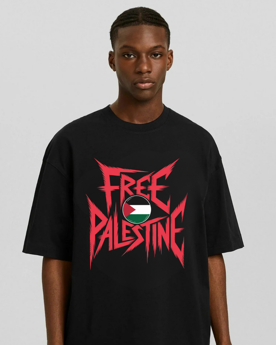 FREE GAZA - OVERSIZED SHIRT***