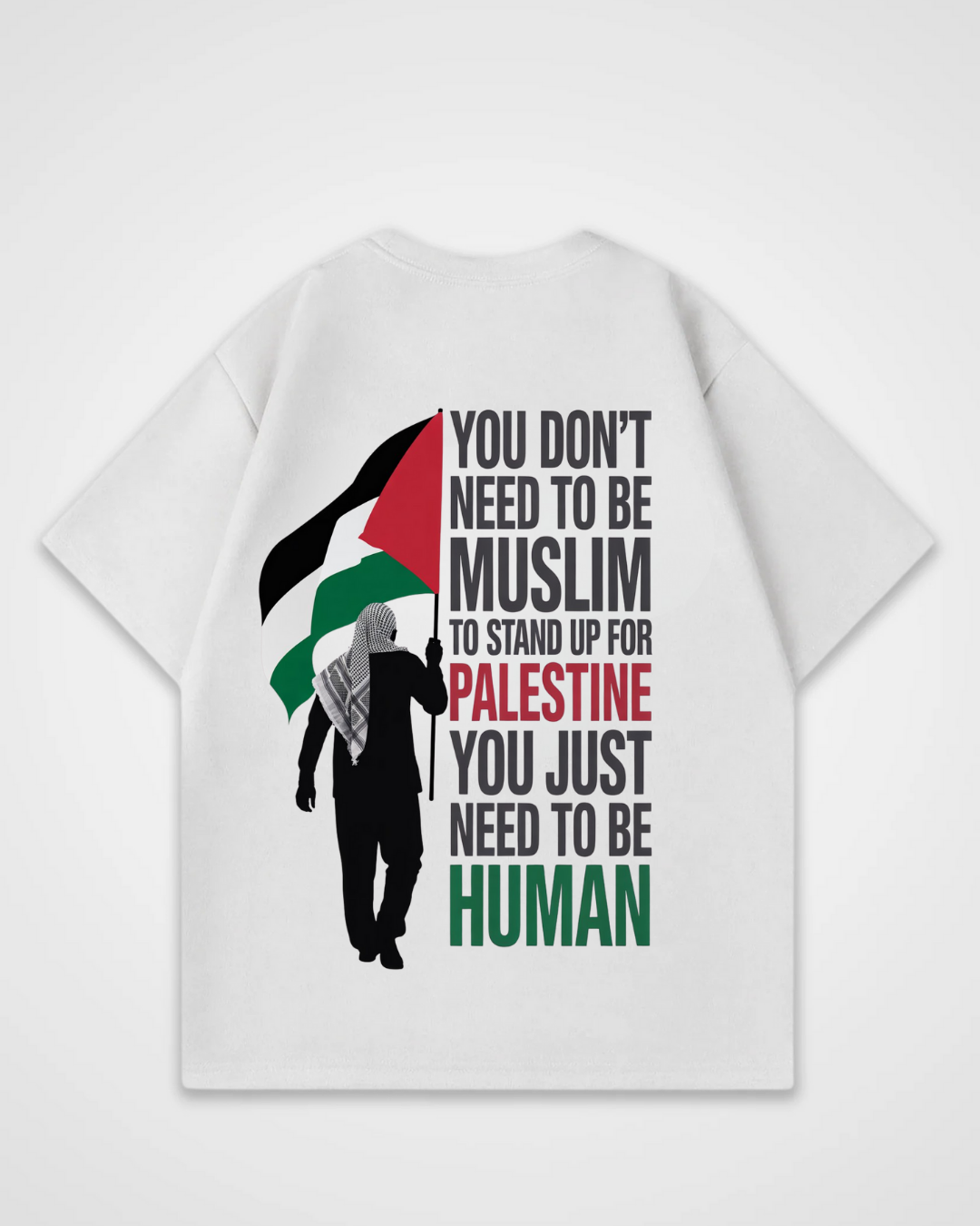 HUMAN - OVERSIZED SHIRT***
