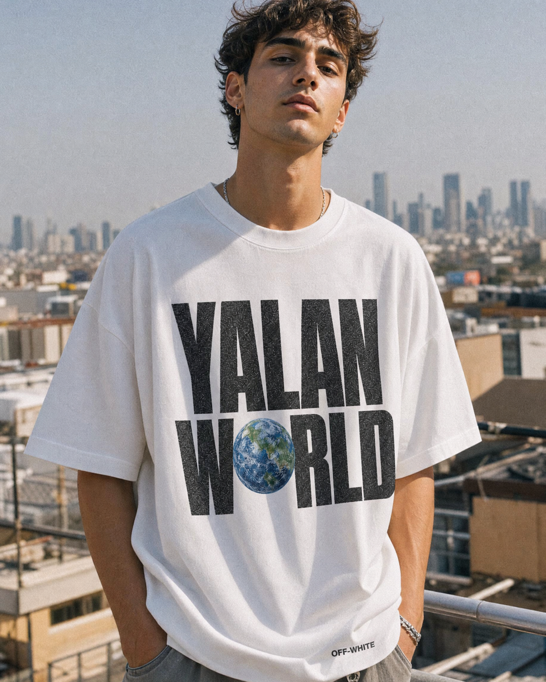 YALAN WORD - OVERSIZED SHIRT