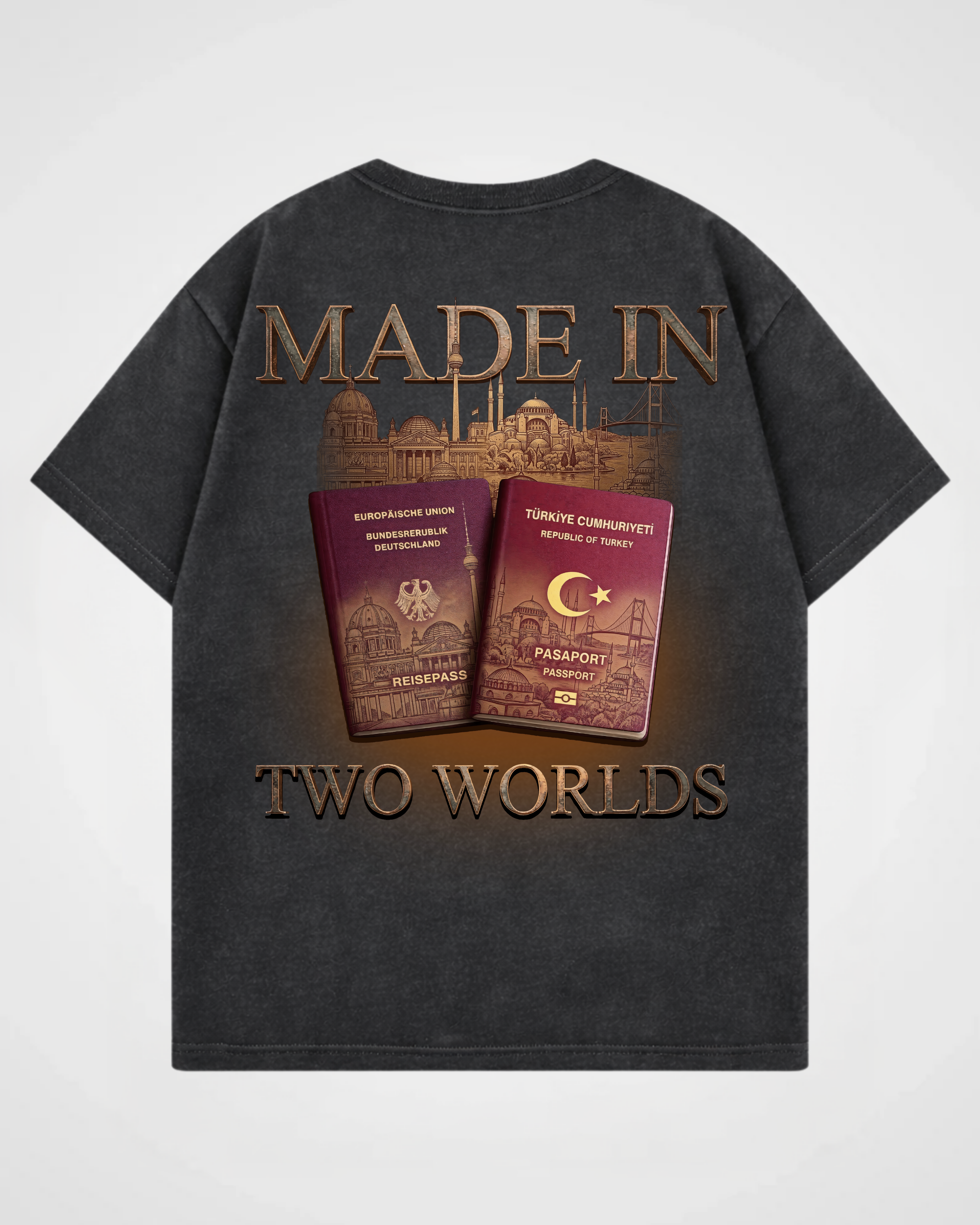 Made in two worlds - Oversized Shirt