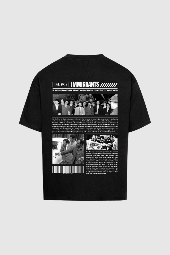 IMMIGRANTS - Oversized Shirt