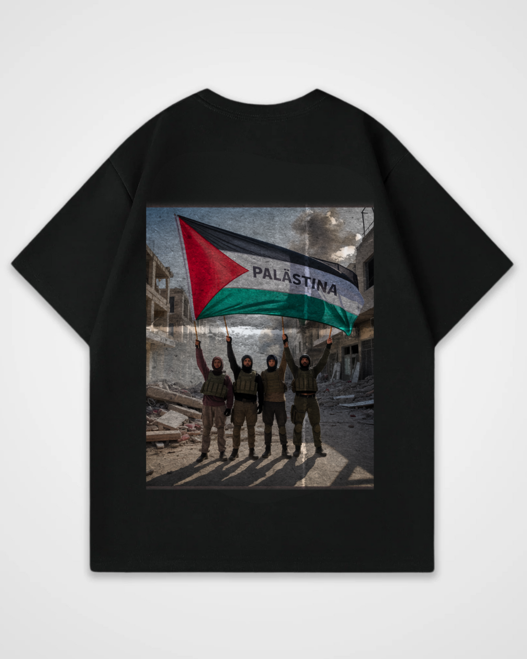GAZA - OVERSIZED SHIRT***