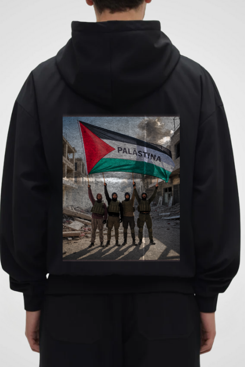 GAZA - OVERSIZED HOODIE***