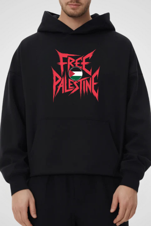 FREE GAZA - OVERSIZED HOODIE***