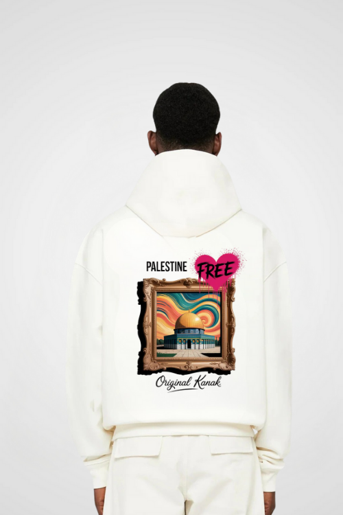 PALESTINE FREE - OVERSIZED HOODIE***