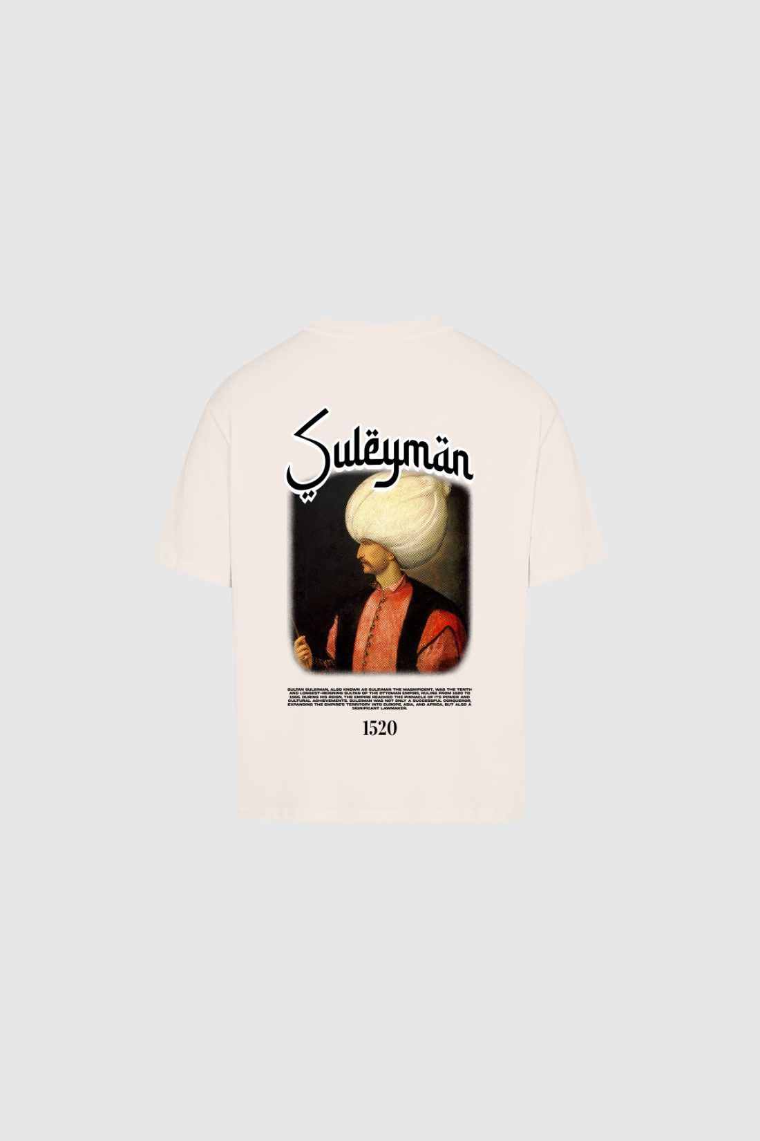 SÜLEYMAN - Oversized Shirt Backprint