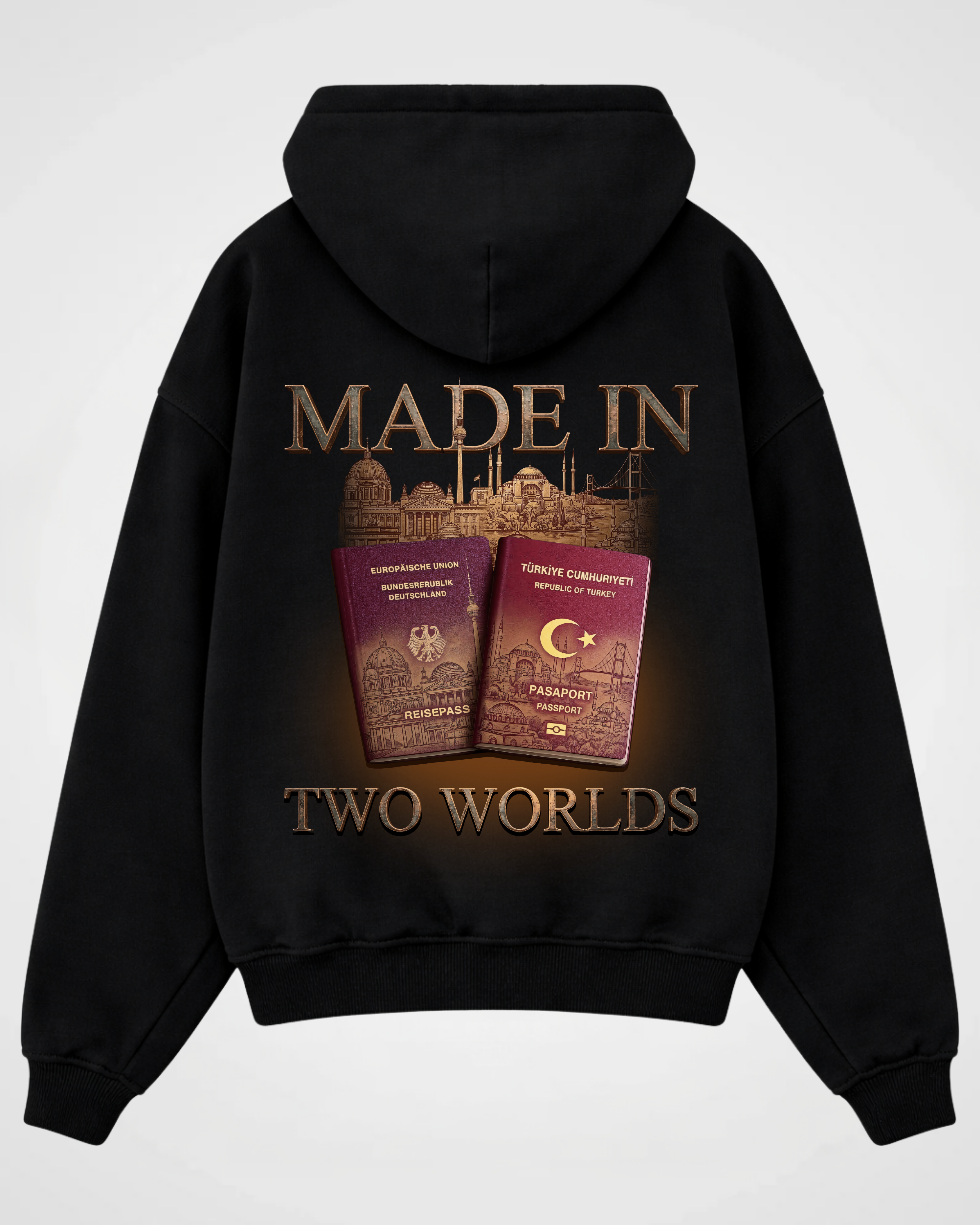 Made in two worlds - Oversized Hoodie