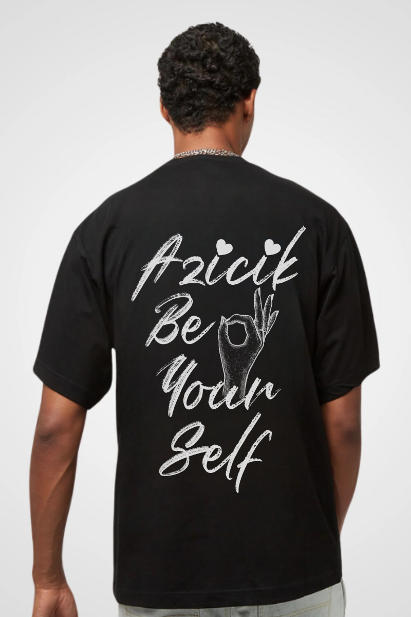 BE YOURSELF - Oversized Shirt