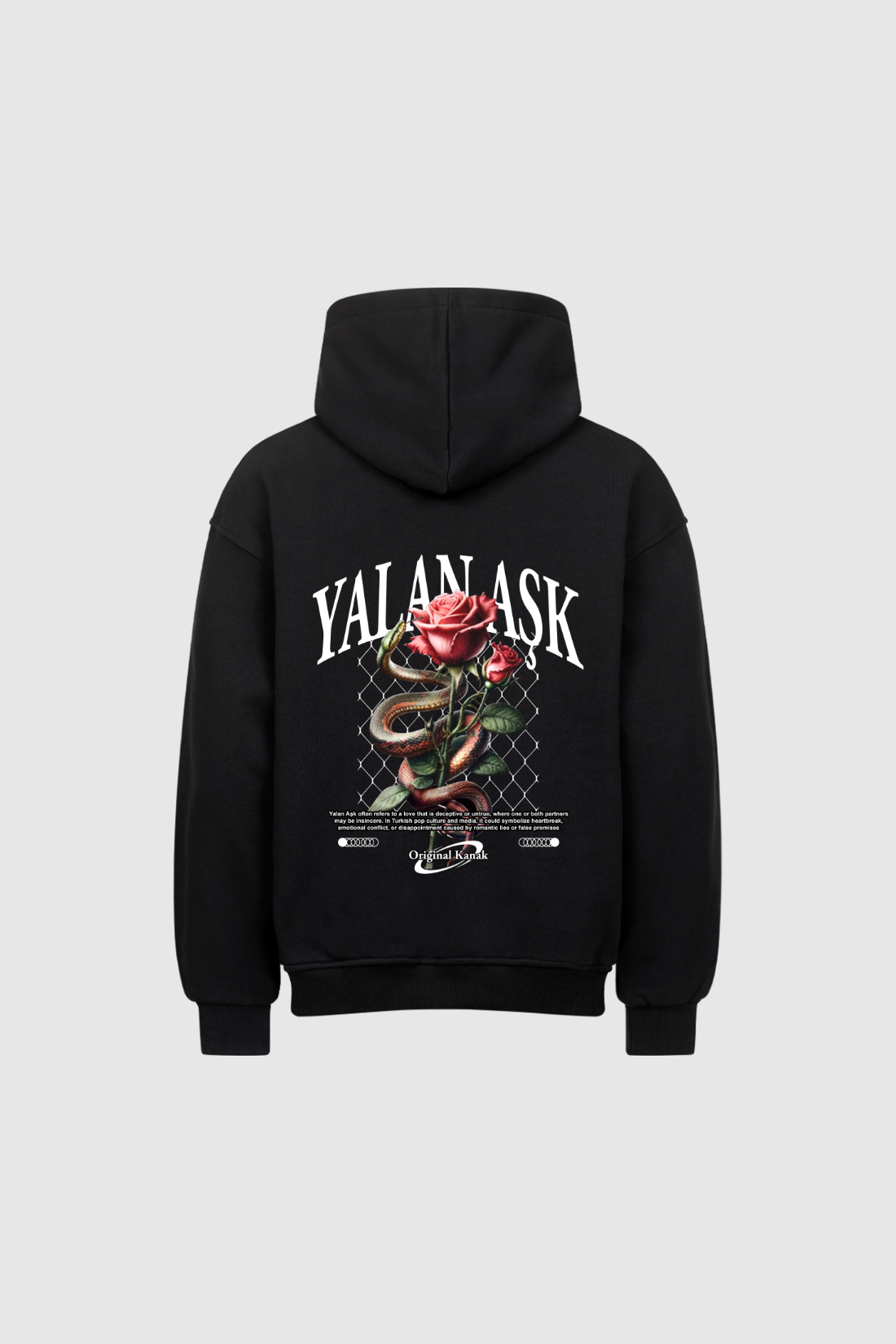 YALAN ASK - Oversized Hoodie