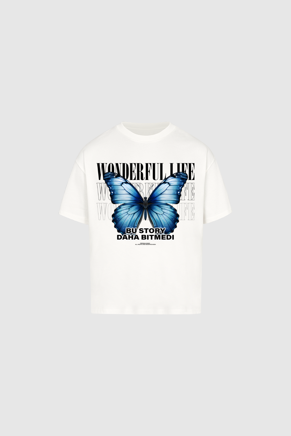 WONDERFUL LIFE - HEAVY OVERSIZED T-SHIRT