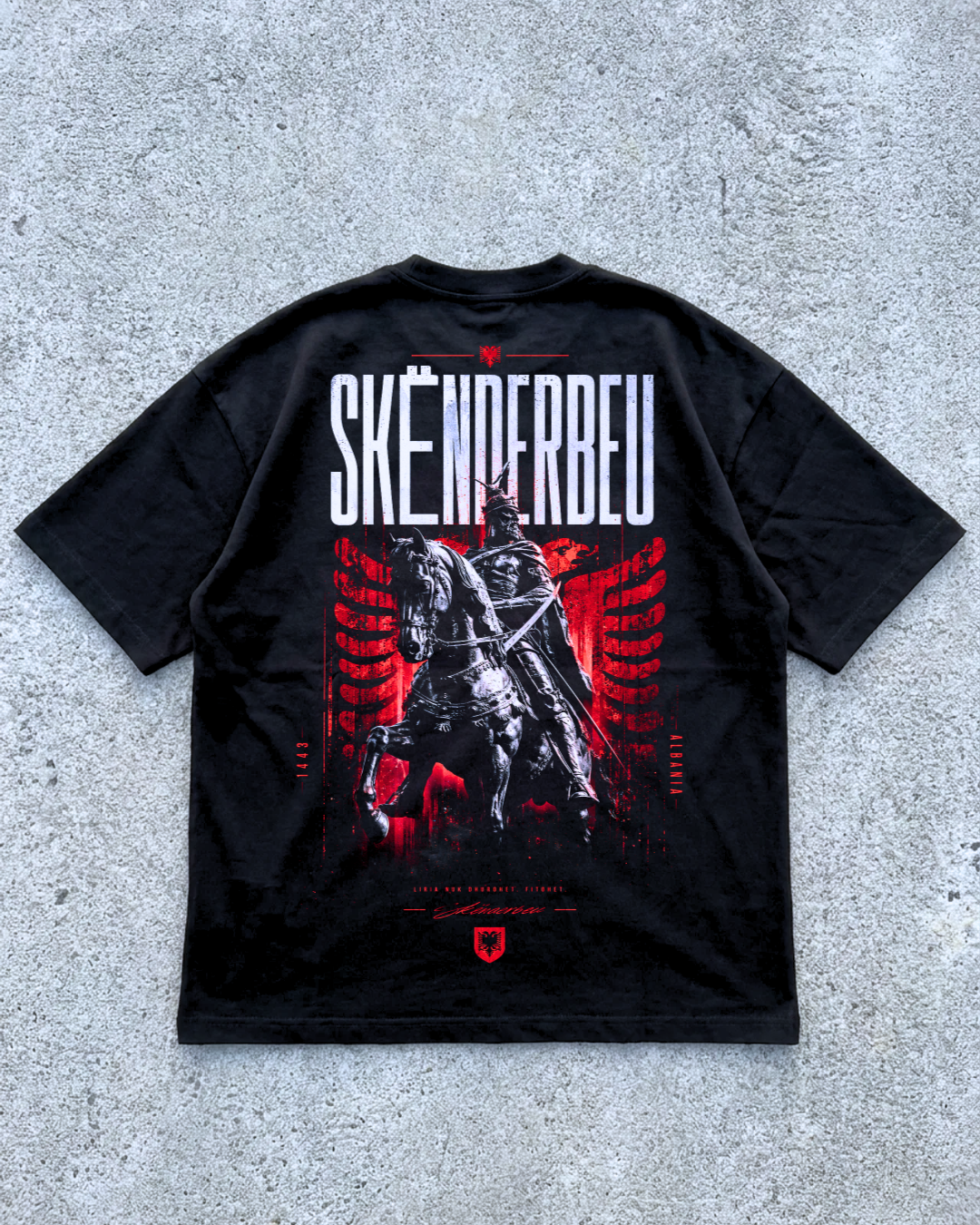 Skënderbeu - Oversized Shirt ALB