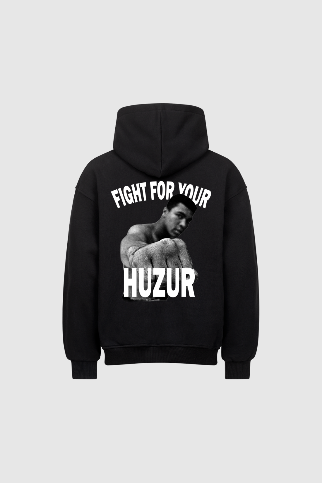 FIGHT FOR YOUR HUZUR - Oversized Hoodie